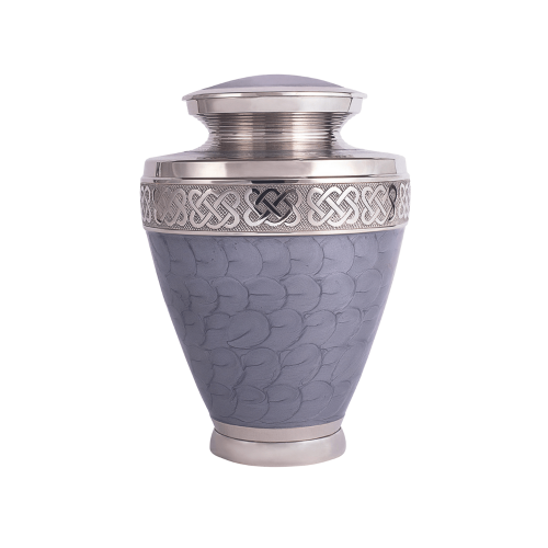 Superior French Grey Single Ashes Urn