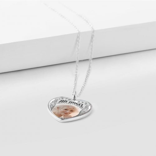 Custom Photo Necklace Keepsake