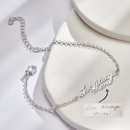 Personalised Handwriting Bracelet Memorial Keepsake
